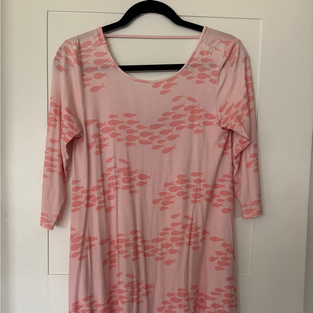 Ava Sky/Fighting Eel Giada Dress